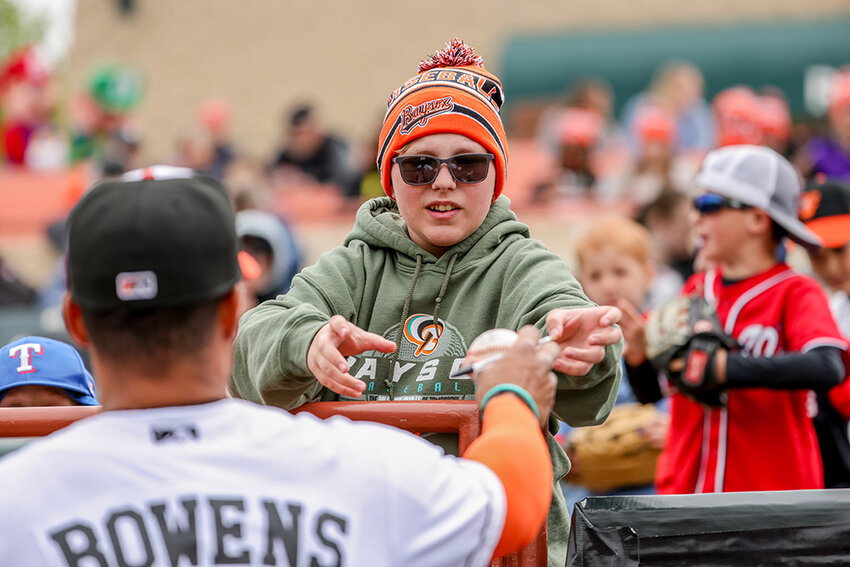 The Bowie Baysox fill their schedule with family friendly activities so that fans of all ages can attend games and come away with memorable experiences.
