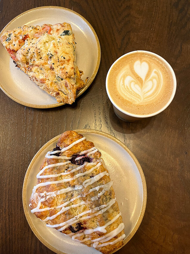 Situated downtown on West Street, Curate Annapolis offers an enticing selection of Ceremony Coffee-based espresso beverages and made-in-house pastries, including large sweet or savory scones.