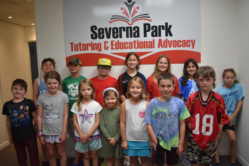 Book club members at Severna Park Tutoring and Educational Advocacy shared what they love about summer.