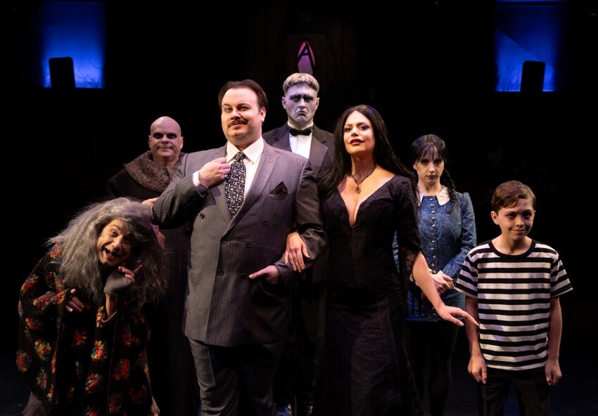 Experience theater in-the-round. “The Addams Family” is bringing the mysterious and kooky family to Toby’s Dinner Theatre in Columbia, now through November 10.