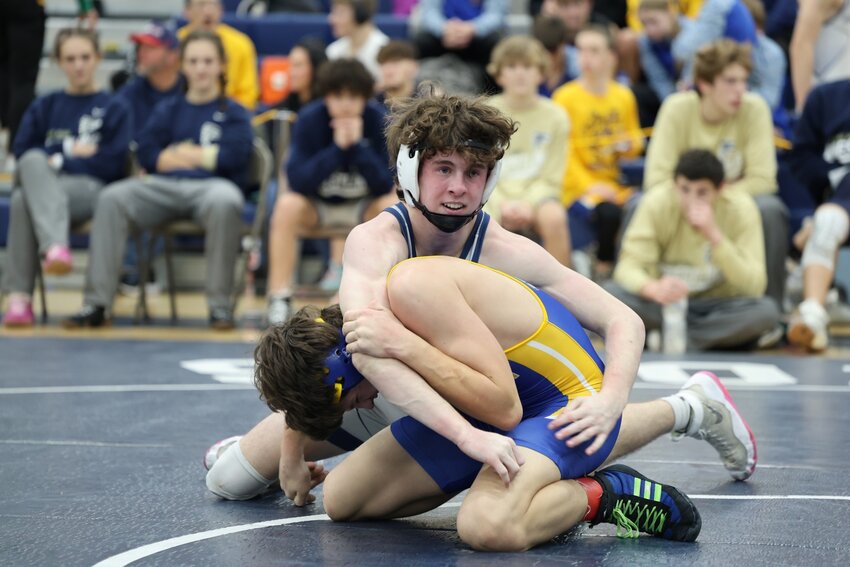 Michael Queen’s career record stands at 127-12. He came one win away from winning the Class 3A-4A championship for 126 pounds at Show Place Arena in Upper Marlboro on March 8.