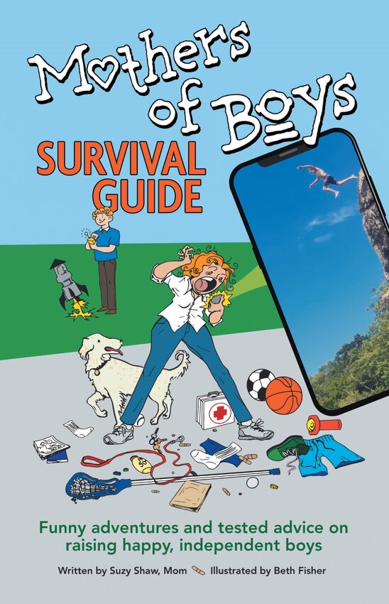 Suzy Shaw, a digital marketing consultant and TV producer, has added author and podcast host to her resume. Shaw’s book, “Mothers of Boys Survival Guide: Funny Adventures and Tested Advice on Raising Happy, Independent Boys” is illustrated by Beth Fisher. Her book and “The MOB Podcast” seek to help moms.