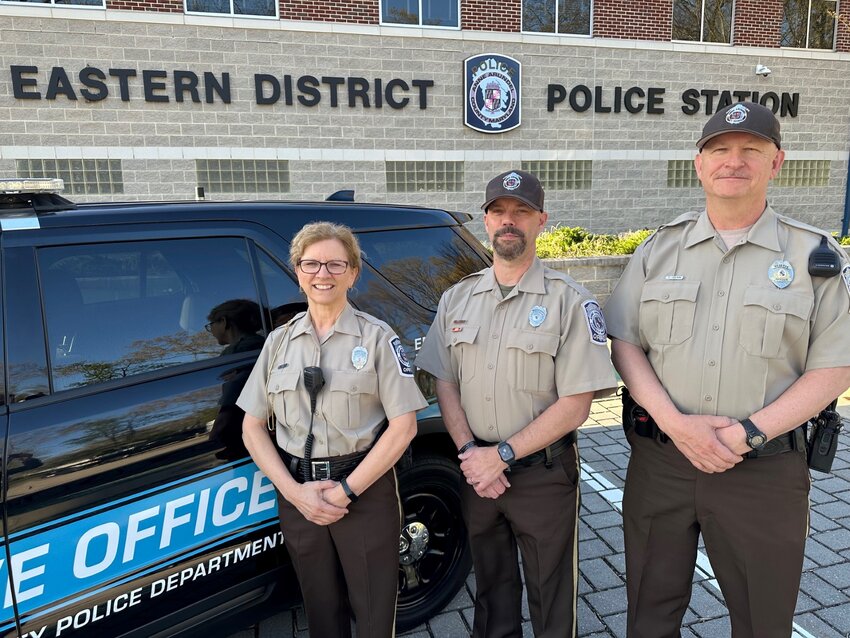 Reserve officers Katie Dold, Allen Keller and Tom Denn all joined the program within the last two years.