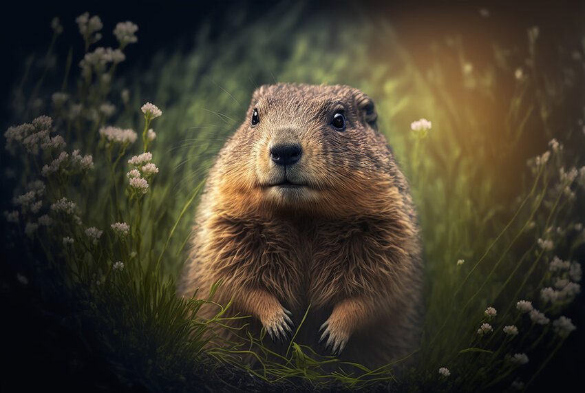 “Groundhog Day” captures one man’s frustration as a town obsesses over a marmot and its shadow.