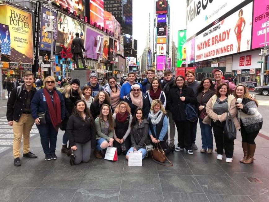 Chesapeake High School’s a cappella group, Evolve, was invited to New York City in late March, when they performed at Total Vocal. The presentation celebrated a cappella with choirs and individual singers from all over the globe.