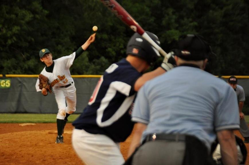 Pitcher Tyler Blohm is the newest baseball phenom to come up through the Green Hornets system.
