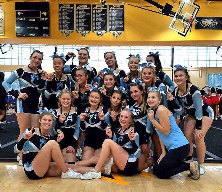 Chesapeake JV Cheerleaders Win County Championship | Pasadena