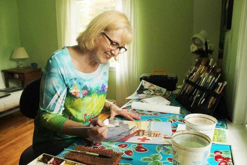 Janice Hendra is an active member of the Annapolis Watercolor Club and West River Artists, a group based in Galesville.