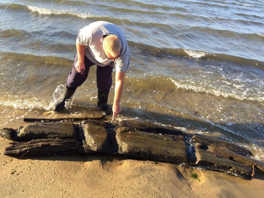 Cape St. Claire Resident Uncovers Buried Ship Remnants | Severna Park