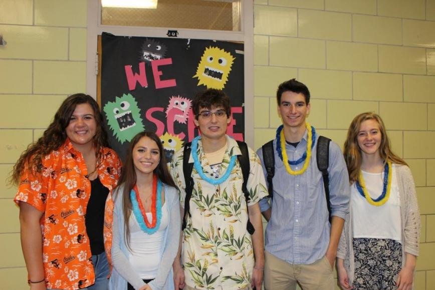 Students Dress To Show Anti-Destructive Consciousness During SADD Red ...