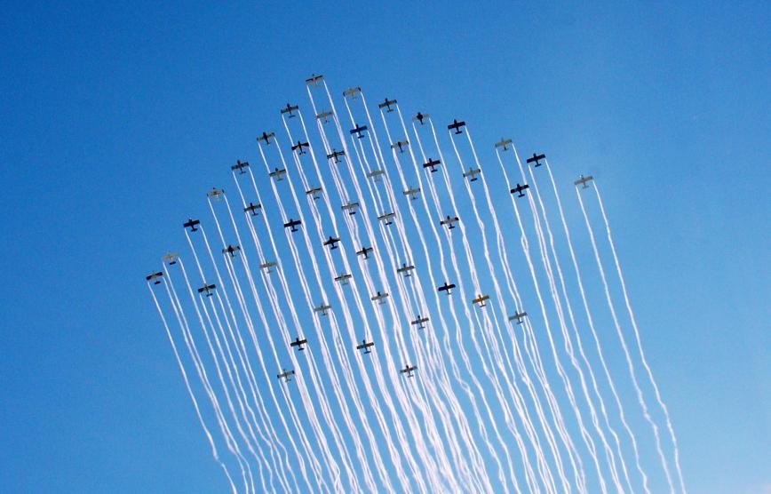 DVIDS - Images - KC-135 performs flyover at Kansas City Chiefs game