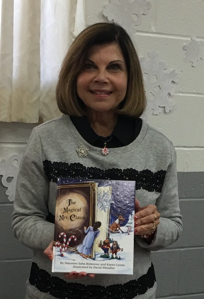 Maureen Ridenour and her friend Karen Lyons wrote “The Magical Mrs. Claus” to pass on the family story told by Ridenour’s mom, Elizabeth Saba.