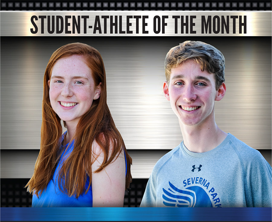 In recognition of their leadership and impact on the cross country and track teams at Severna Park, Stephanie Brenneman and Matthew Bateman are the Student-Athletes of the Month for May. The Student-Athlete of the Month is sponsored by the Matt Wyble Team of Century 21 New Millennium.