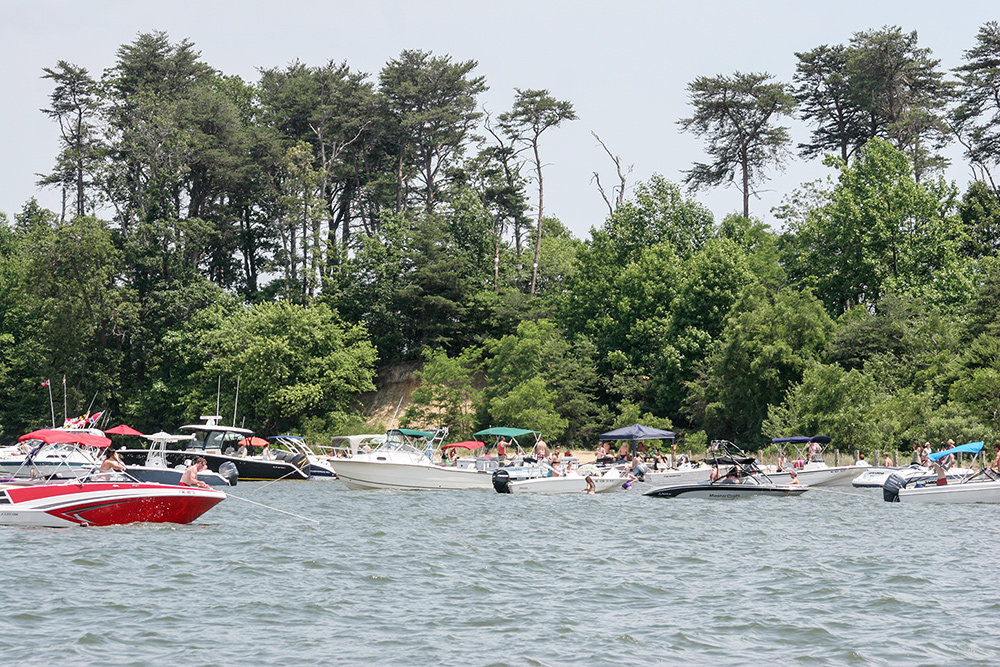 Although Dobbins Island is privately owned, boaters and swimmers are allowed to recreate around and up to the mean high tide line.