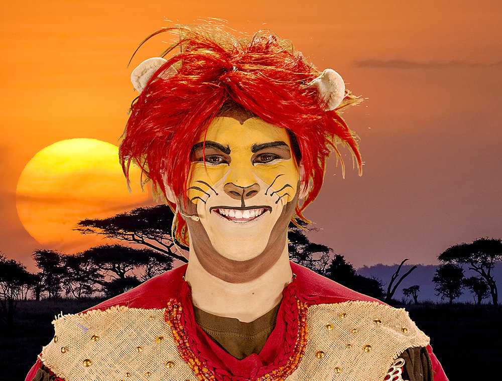 “The Lion King” will bring characters to life with makeup and green screen technology.