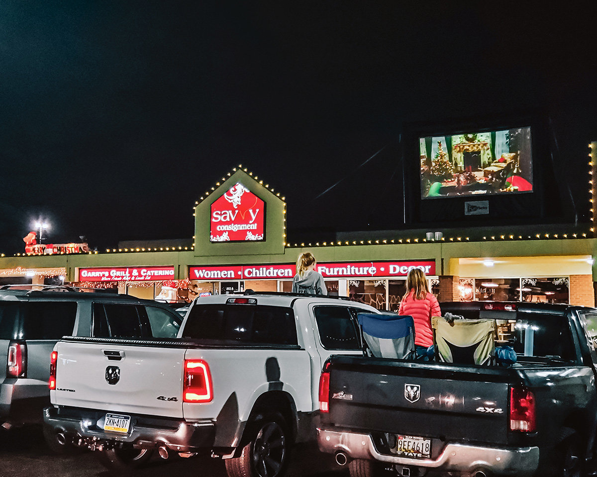 Movie nights at Garry’s Grill started with a showing of “Elf” on December 18.
