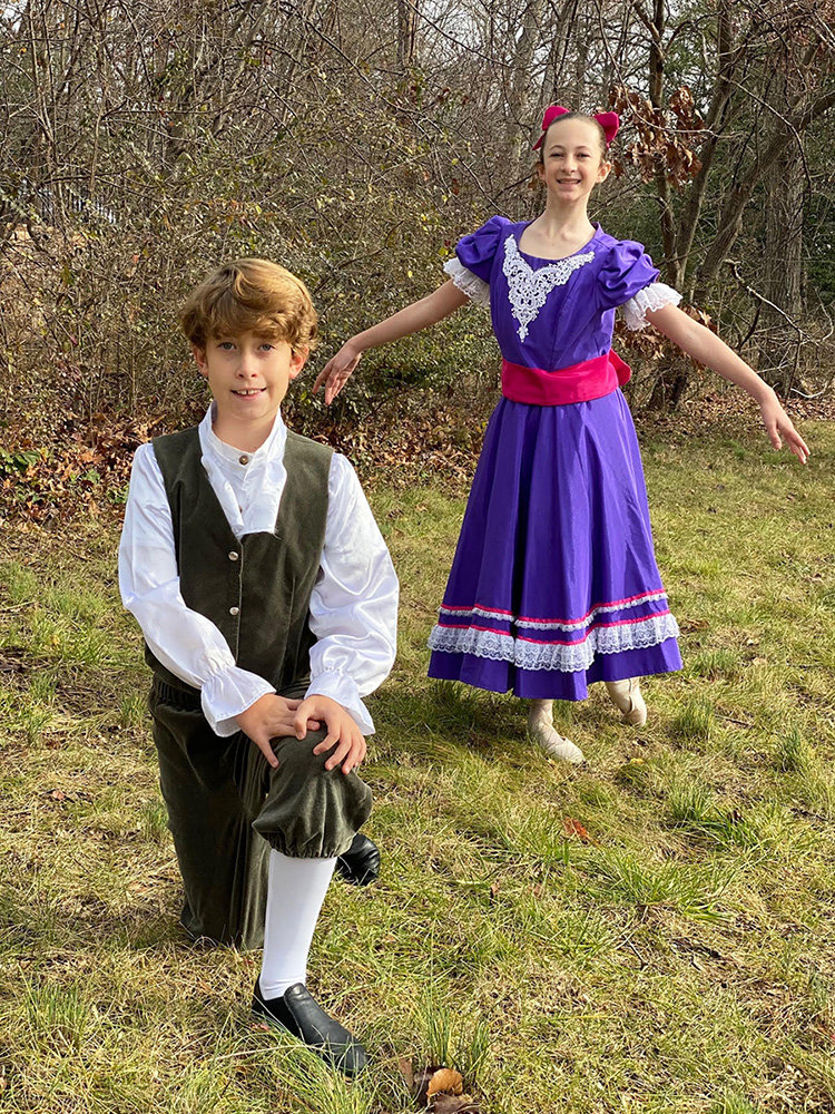 Maddy McKinty and Colin Bixby found community, friendship and fun through Chesapeake Ballet Company’s production of “The Nutcracker.”