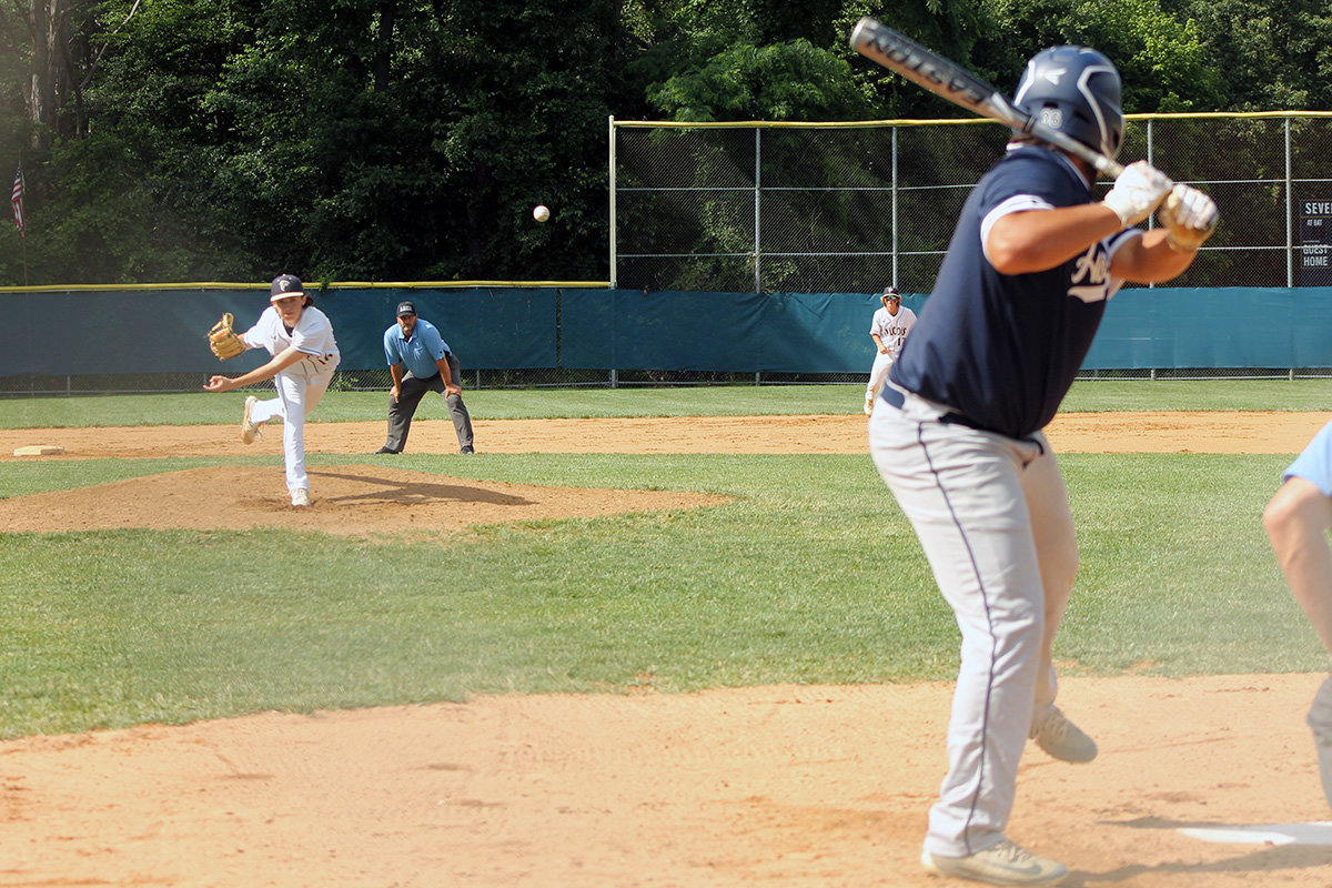 Michael Bowles pitched the complete game for Severna Park, surrendering three runs in seven innings.
