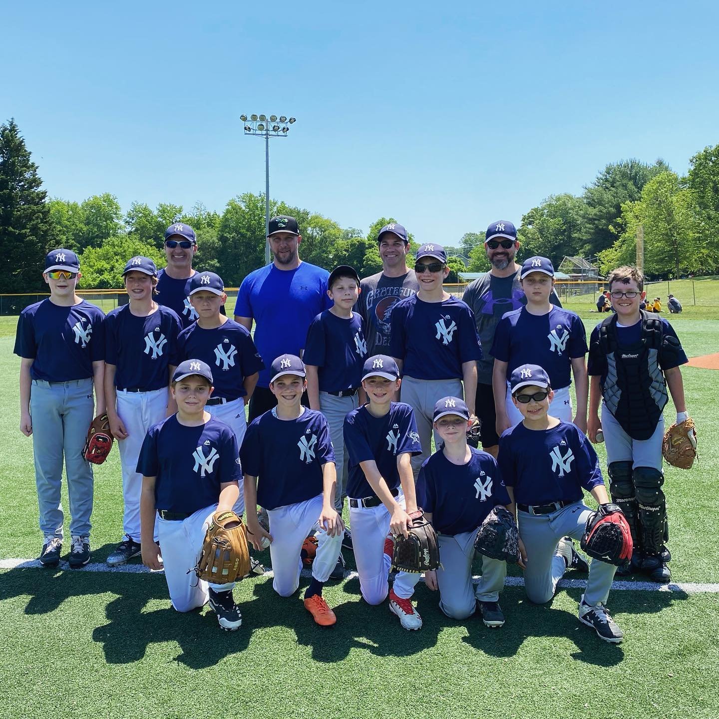 The Severna Park Yankees went 14-3 this season, making it to the Anne Arundel County Majors championship game.