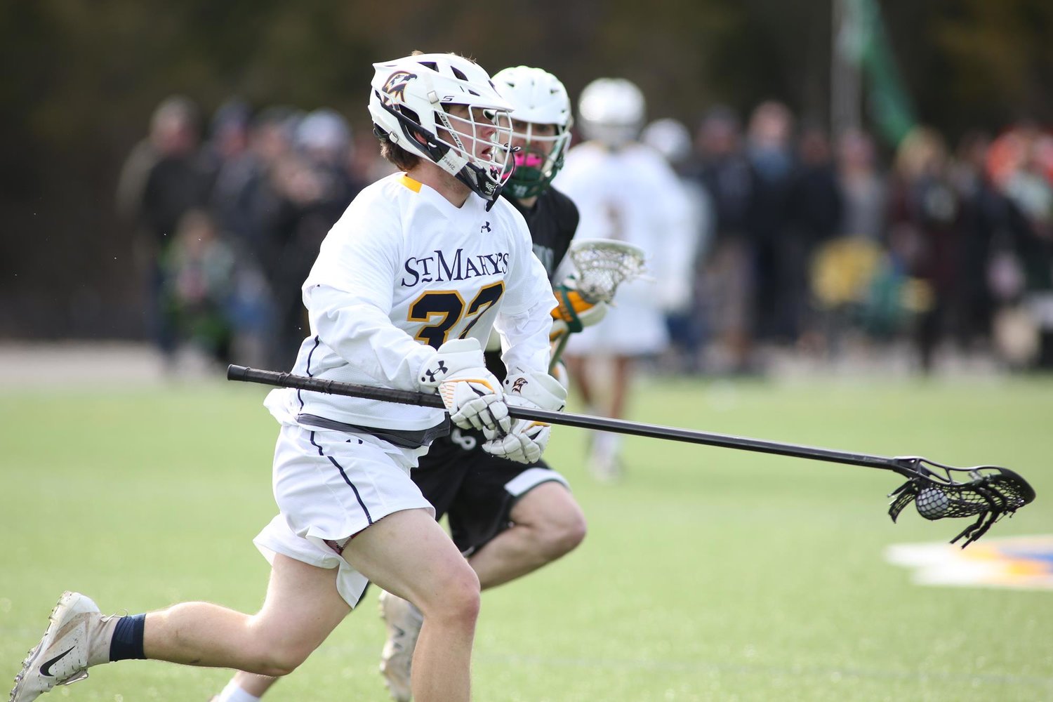 Tommy Rinder finished the 2021 season with 20 ground balls and 10 caused turnovers in 13 games.