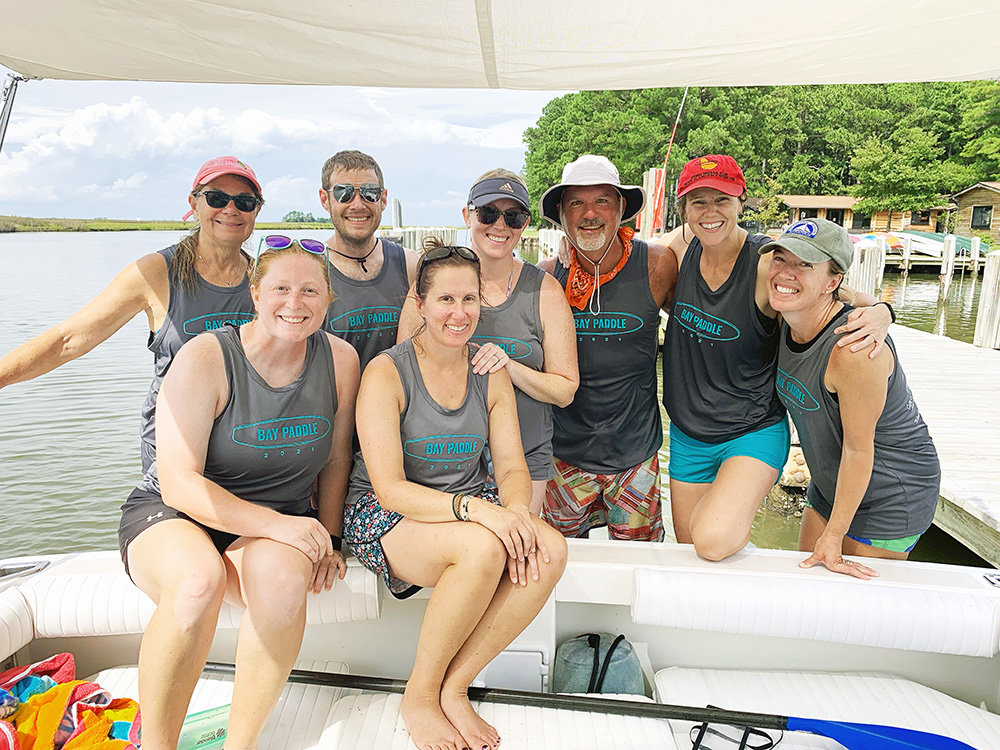 Over the span of eight days, Broadneck educators split into teams and traveled six to nine miles each to raise awareness and funds for the Chesapeake Bay.