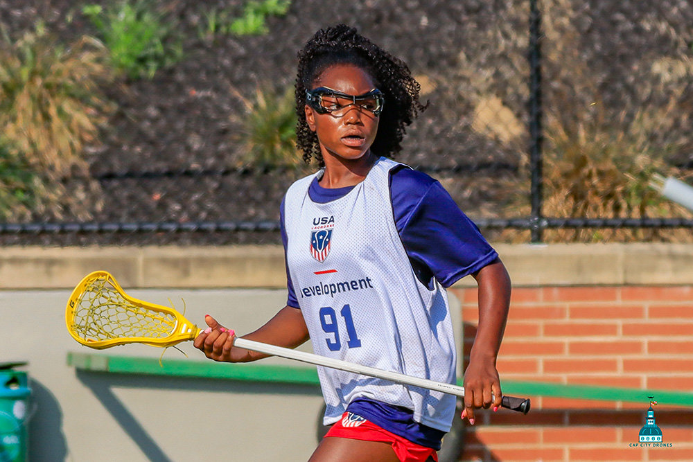 Tiana Griffin earned one of the 22 roster spots on the U16 USA Lacrosse team after a competitive and comprehensive national tryout against 2,000 players.