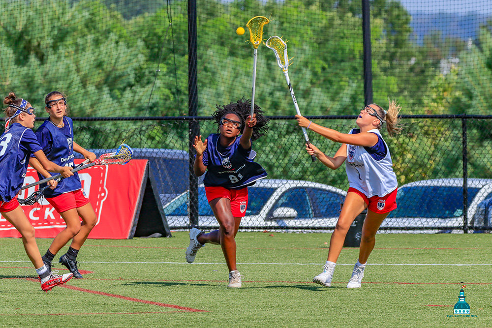 Tiana Griffin earned one of the 22 roster spots on the U16 USA Lacrosse team after a competitive and comprehensive national tryout against 2,000 players.
