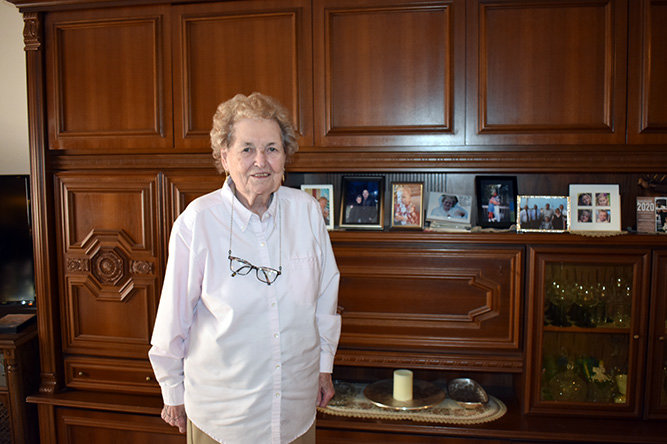 Inge Chisholm has lived in Severna Park for almost 50 years.