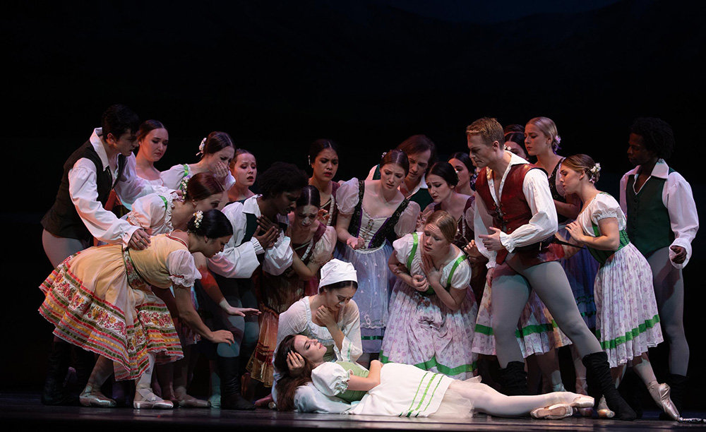 Dancers performed “Giselle” at the Ballet Theatre of Maryland in October.