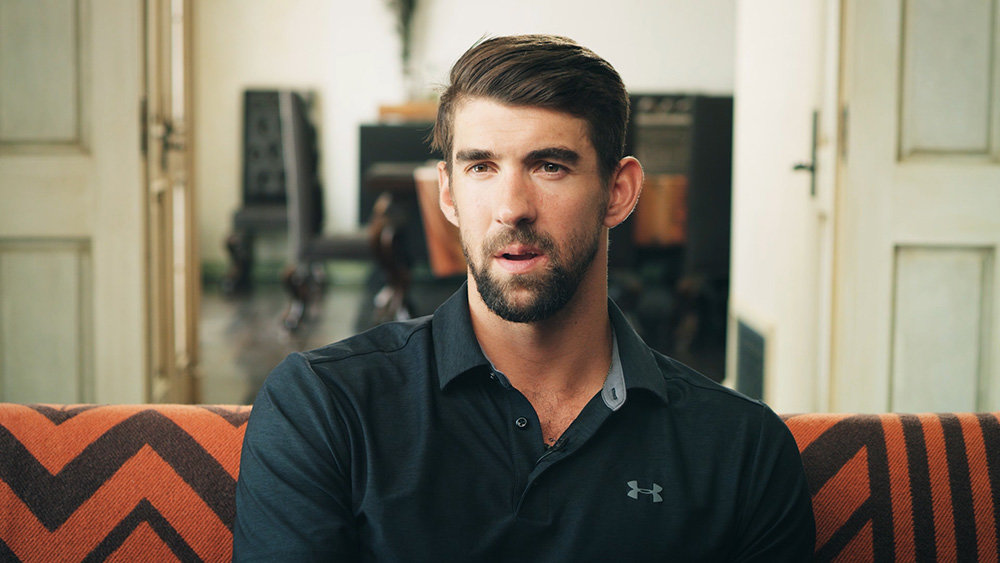 Olympic swimmer Michael Phelps shares his own anxiety story in “Angst,” which will be screened in Anne Arundel County public schools during the 2021-2022 school year.