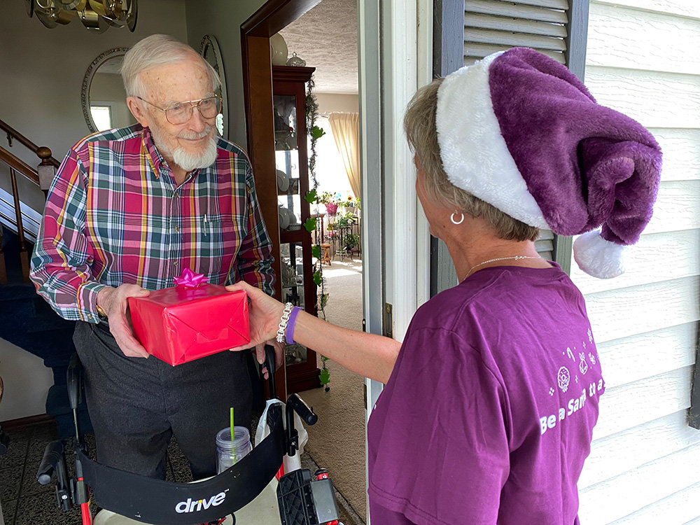 Between now and December 3, members of the community can be a “Santa” to a senior and fulfill a wish list of a local senior who may otherwise be overlooked during the holidays.