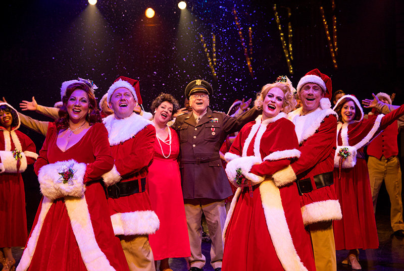 Toby’s Dinner Theatre will present “White Christmas” through January 9, treating audiences to 17 of Irving Berlin’s most memorable songs.