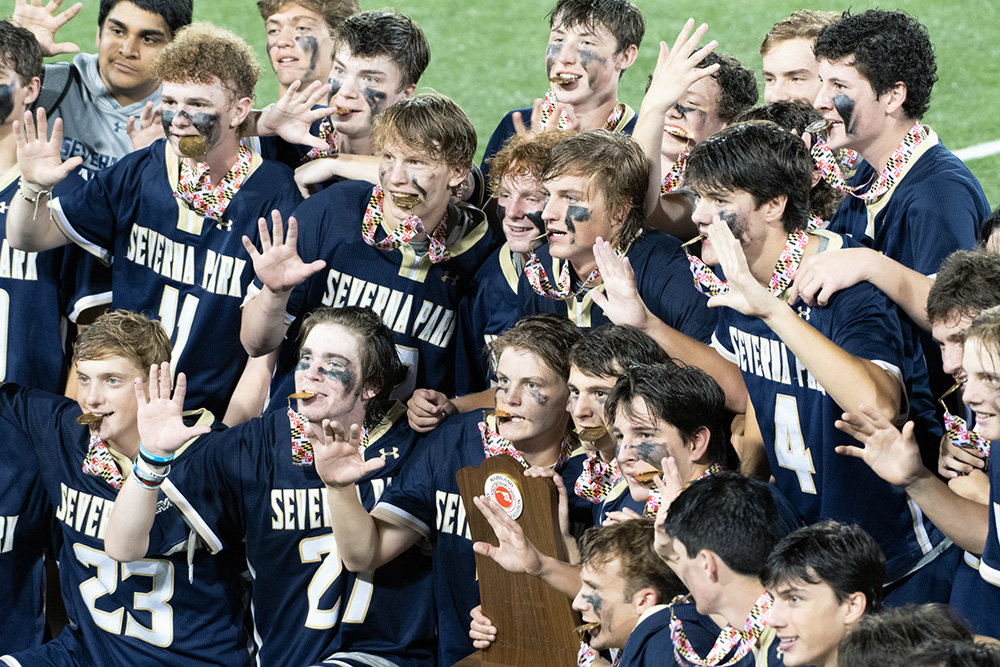 The Severna Park boys seized their fifth straight title with an 11-3 win over Catonsville on June 19.