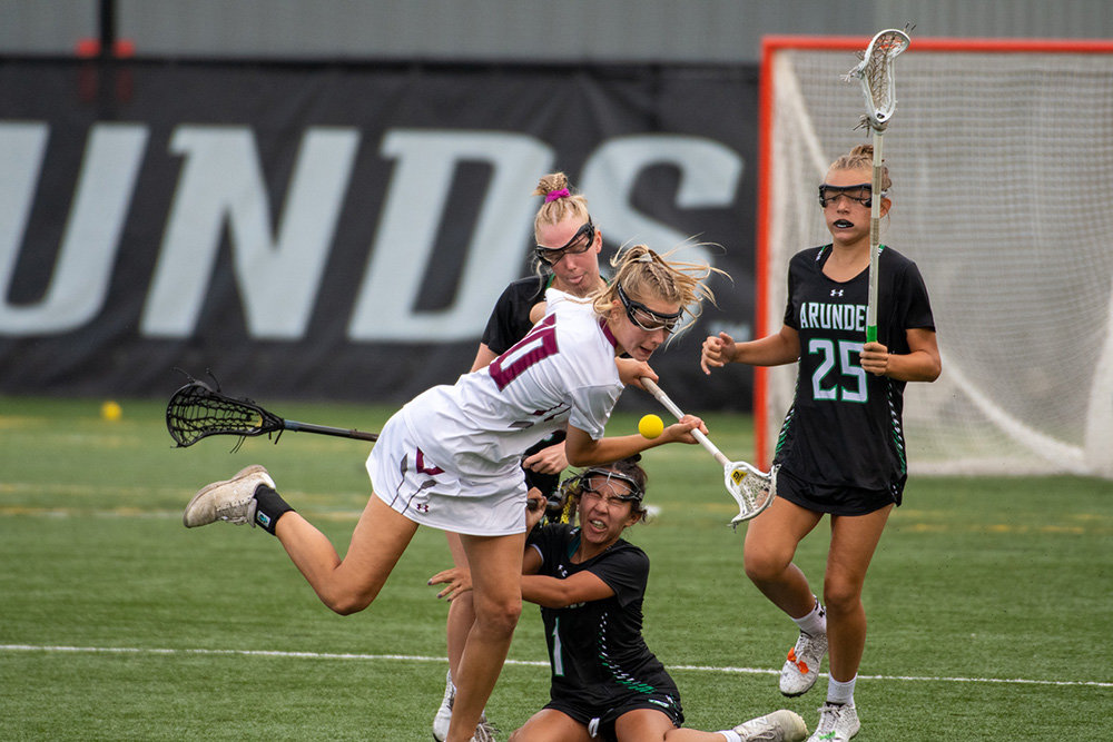 The Broadneck girls lacrosse team won the 4A state title, 12-11, over Arundel at Loyola University’s Ridley Athletic Complex on June 19.