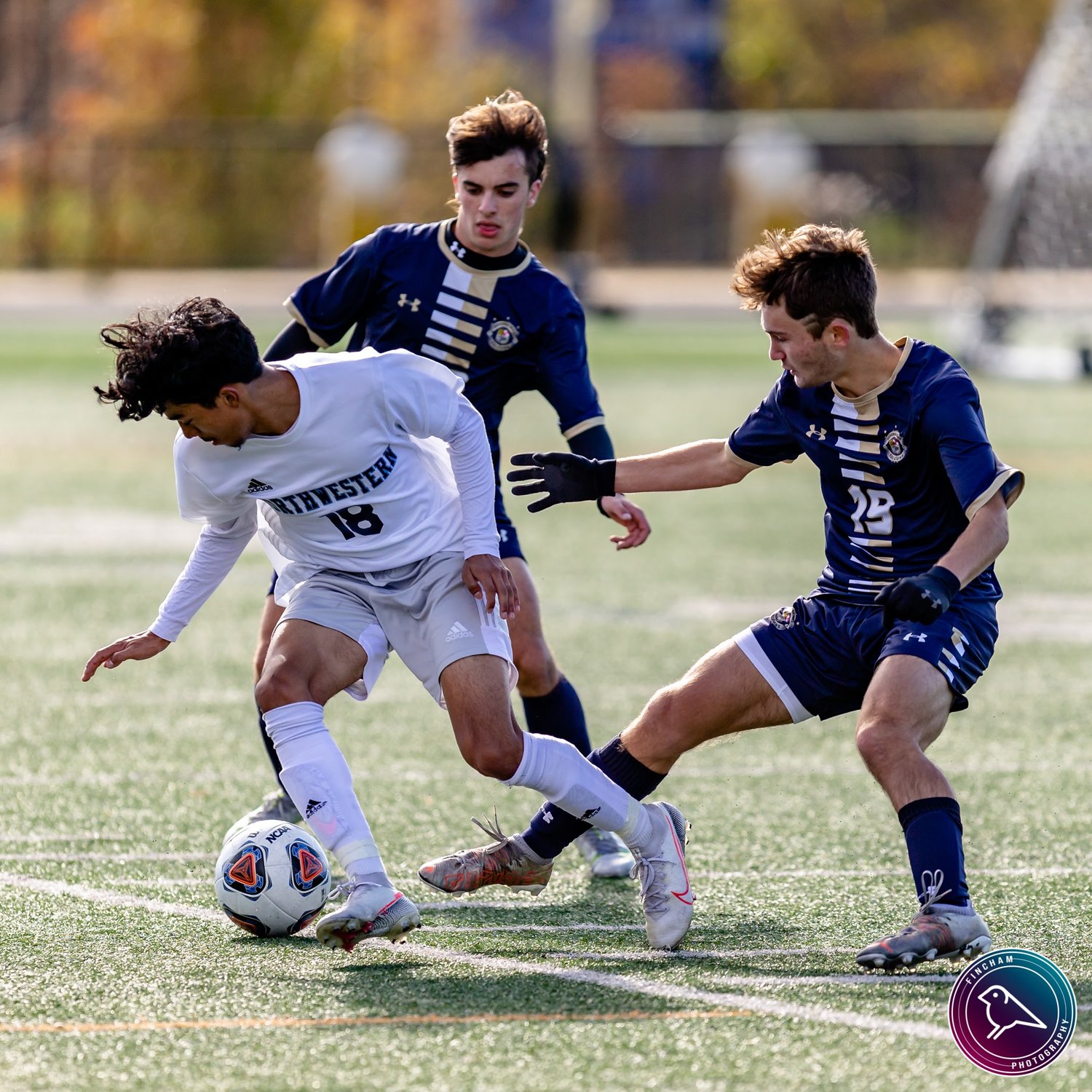 The Falcon defense was stout in a 2-1 loss to Northwestern.