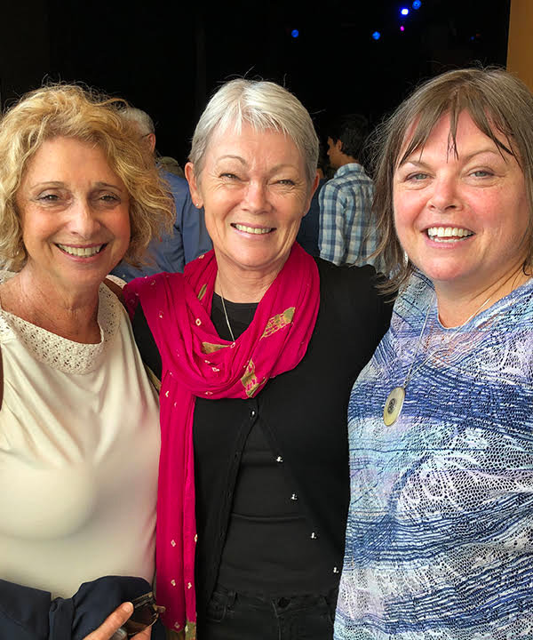 (L-R) Patti White, Tracey Edwards and Lee Anderson are planning to show a slate of more than 70 films from around the world.