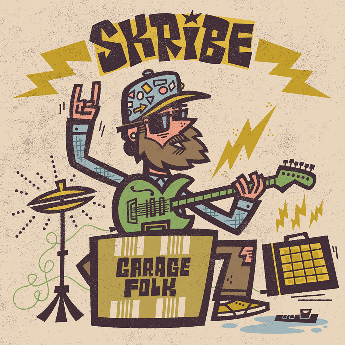 “Garage Folk” features seven tracks on cassette, which Skribe hopes will become a collector’s item.