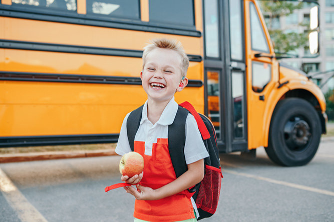 A healthy diet can help kids with academic achievement and social skills.