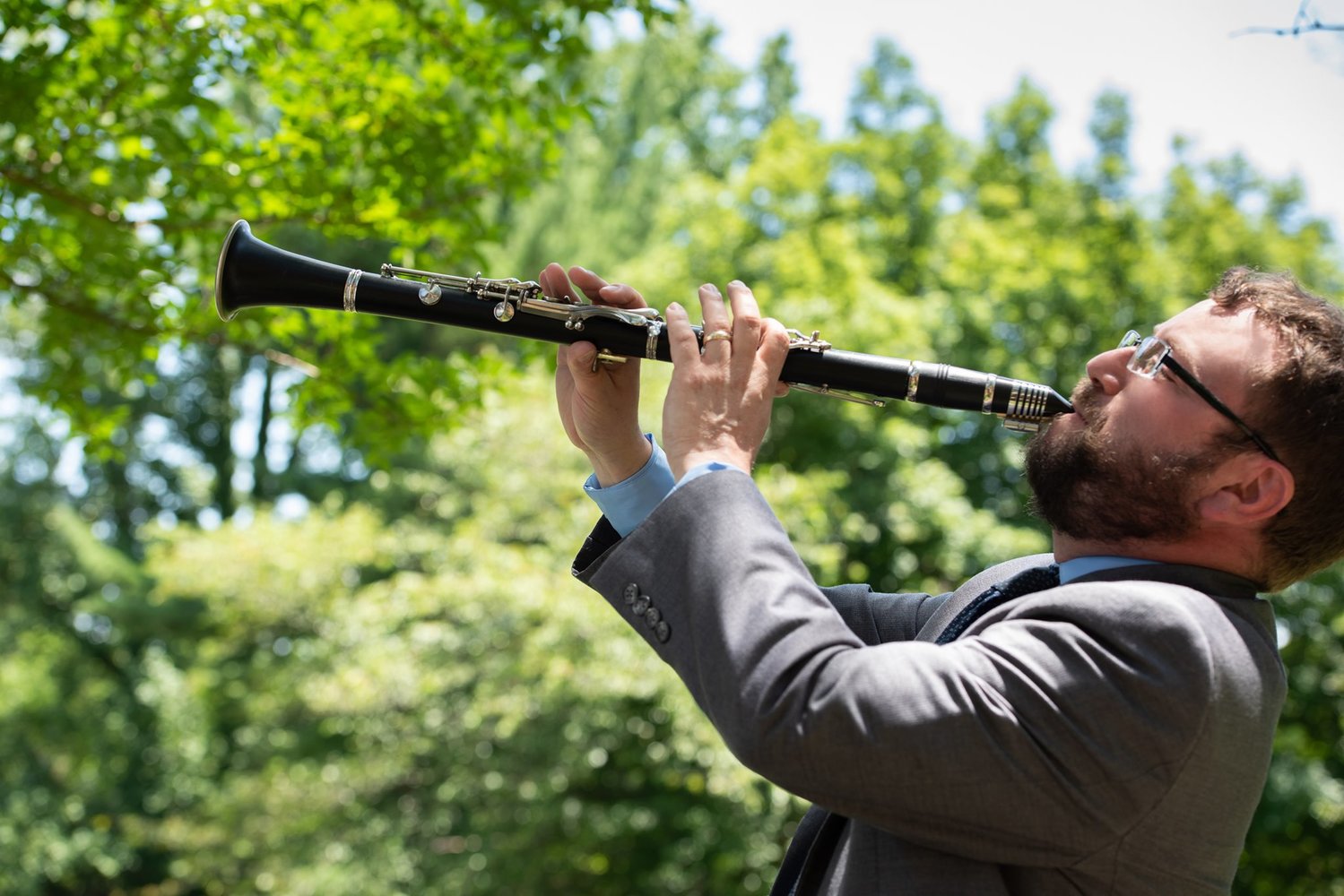 The April concert features the sounds of Seth Kibel performing on clarinet, saxophone and flute.