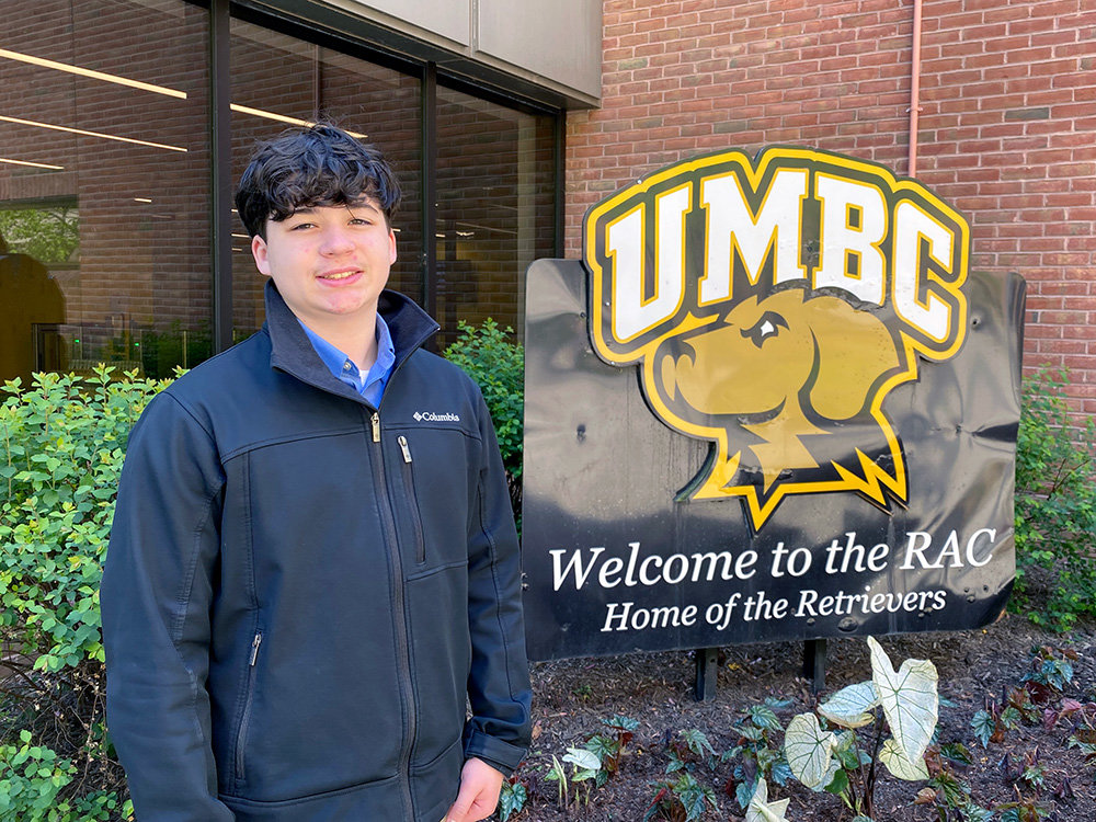Jonah Kadlec was among the students who participated in a History Day competition on April 30 at University of Maryland, Baltimore County.