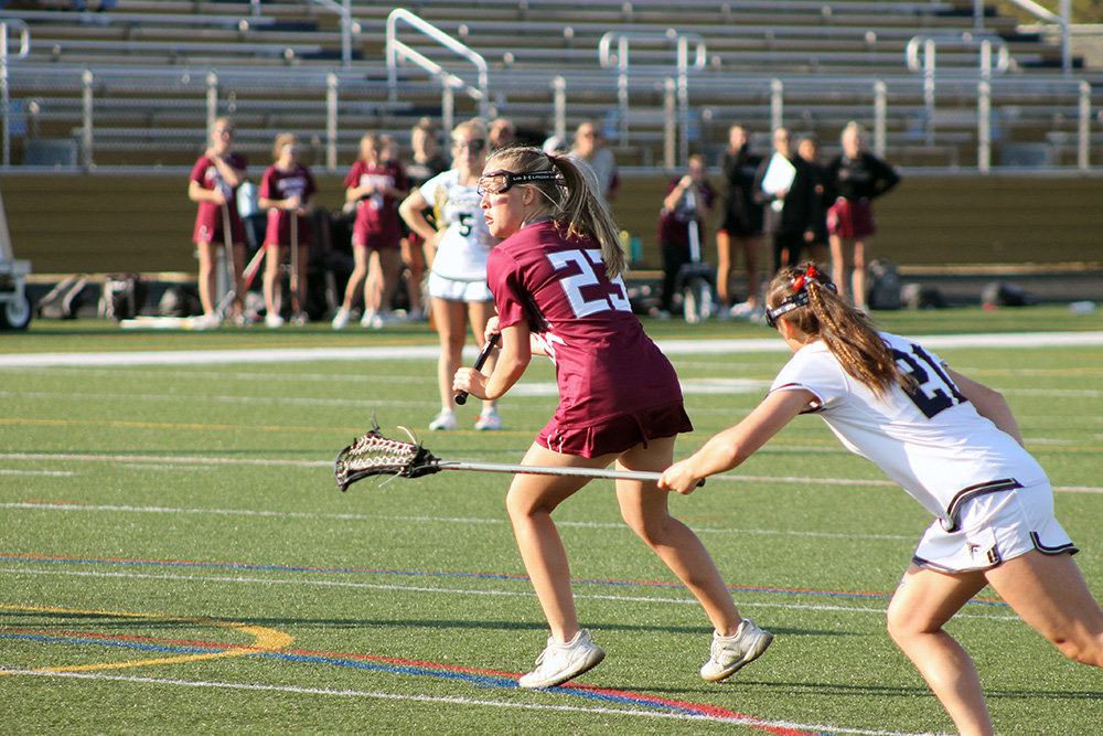 Broadneck’s Lilly Kelley began her windup for a shot that would score.