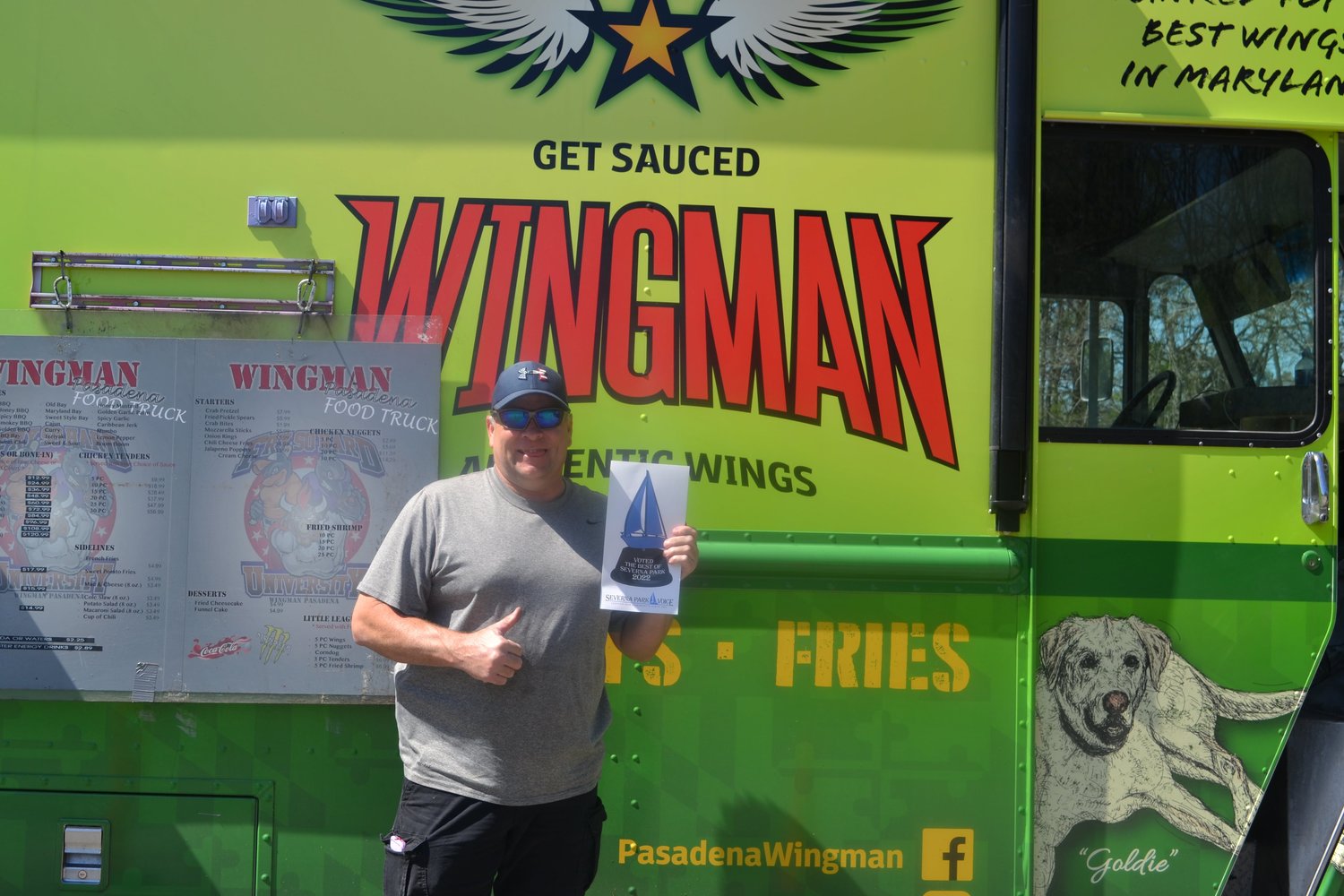 Wingman received the award for Best Food Truck.