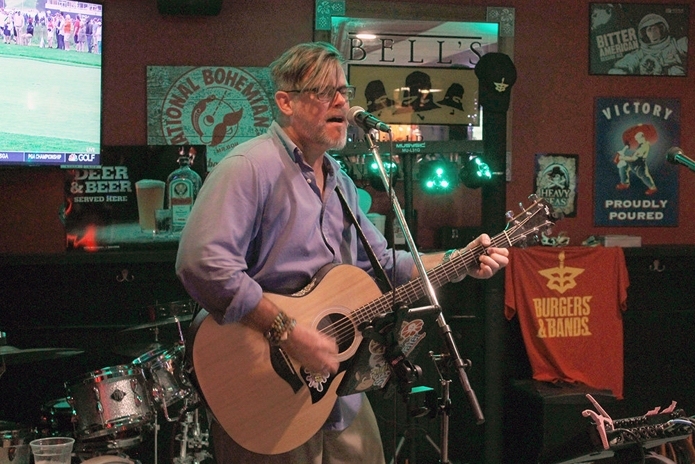 George Evans is a regular performer at Burgers & Bands at Severna Park Taphouse, among other venues.