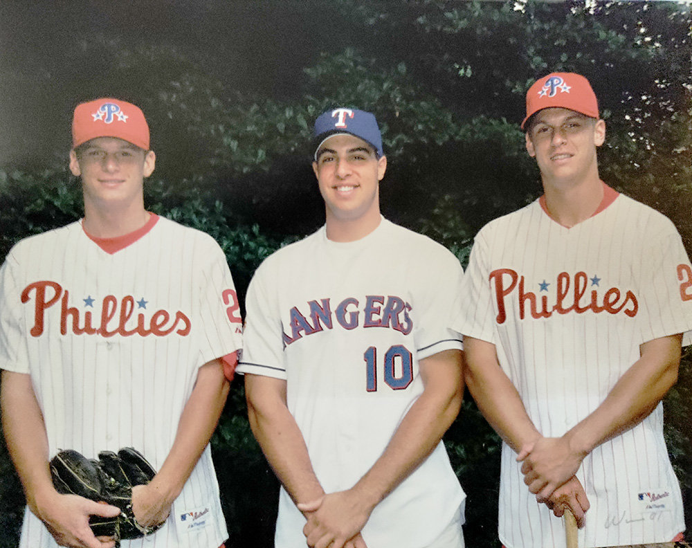 Gavin Floyd, Mark Teixeira and Michael Floyd were all drafted by Major League Baseball teams in 2001.