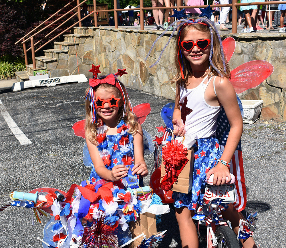 Gemma Dornblaser took home second place for Most Patriotic, and her younger sister, Everleigh, won first for Most Beautiful.