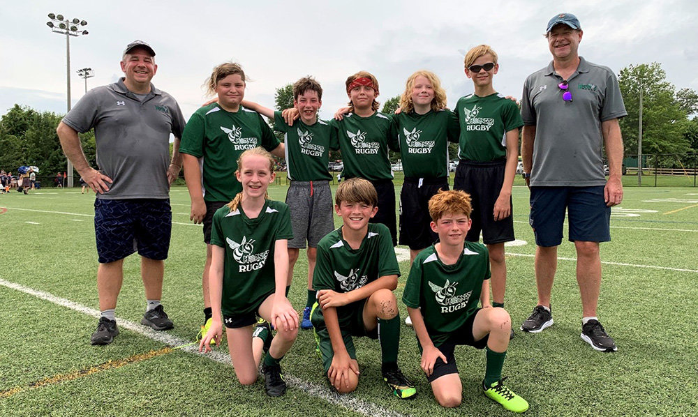 The Green Hornets U13 team took part in the Maryland State Classic tournament, losing a close bowl game to Arden Youth Rugby.