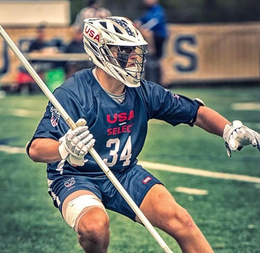Talan Livingston is one of 22 high school lacrosse players nationwide who will represent Team USA on the U18 men’s select team.
