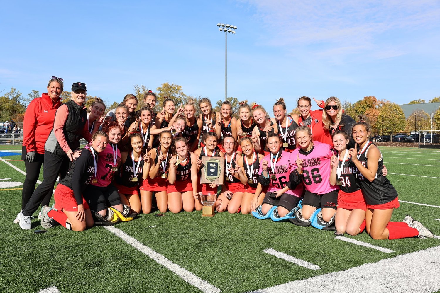Archbishop Spalding’s varsity field hockey team will look to defend their title as IAAM A Conference champions.