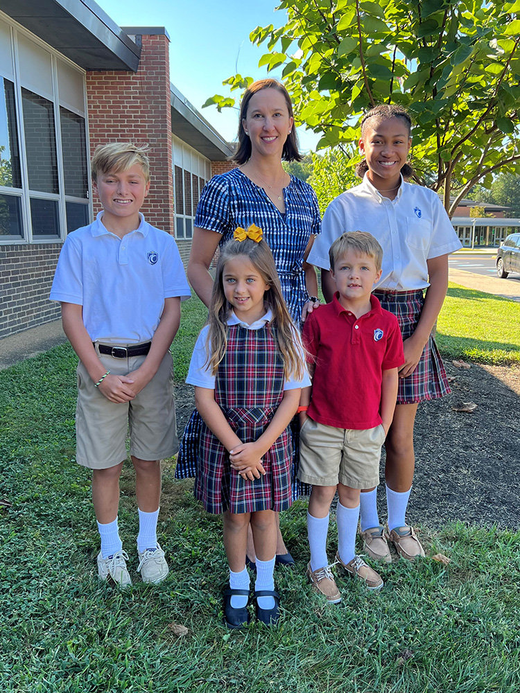 Glenna Blessing feels fortunate to be an assistant principal at St. John the Evangelist, where she can help students grow in mind, body and spirit.