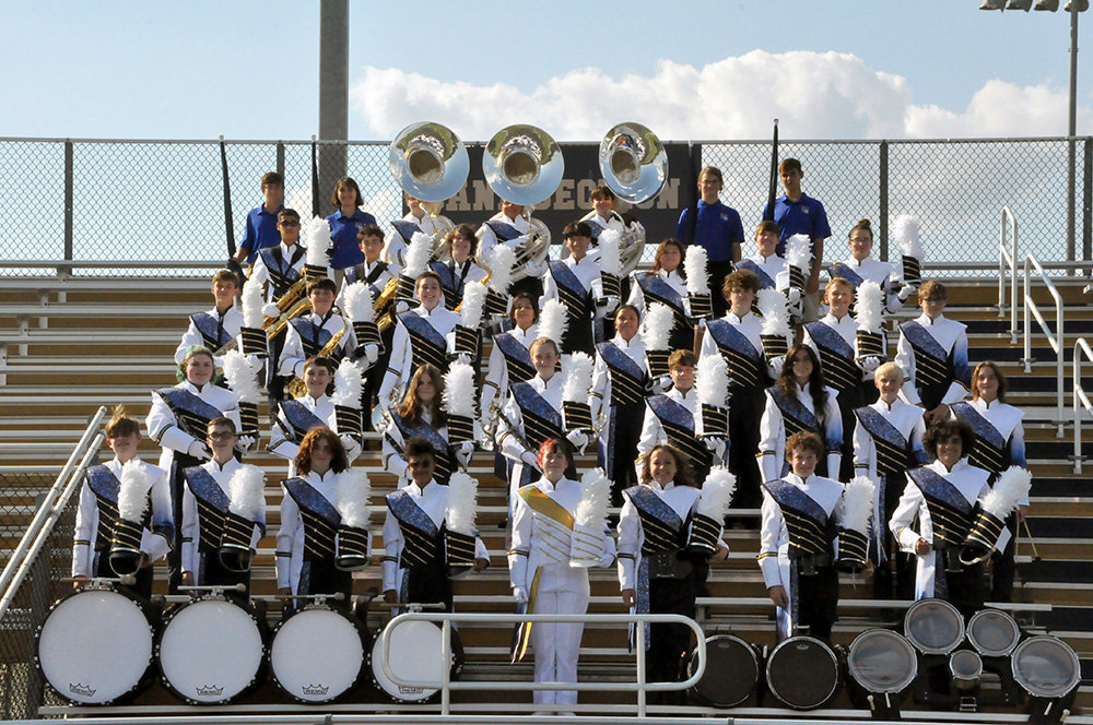Severna Park High School’s marching band is young this year but excited to perform, according to band director Eric Kilby.